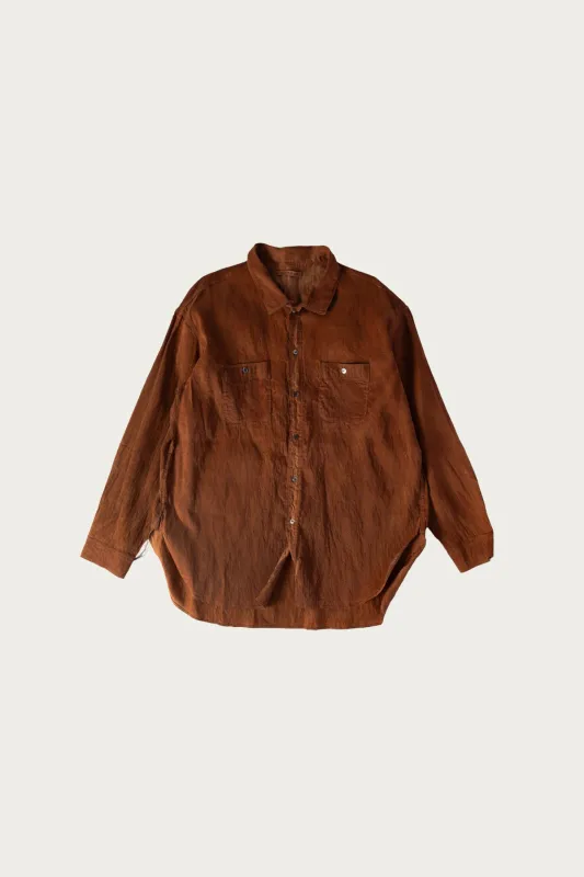 Sand Beach New Wave Shirt - Kakishibu made by Cottle