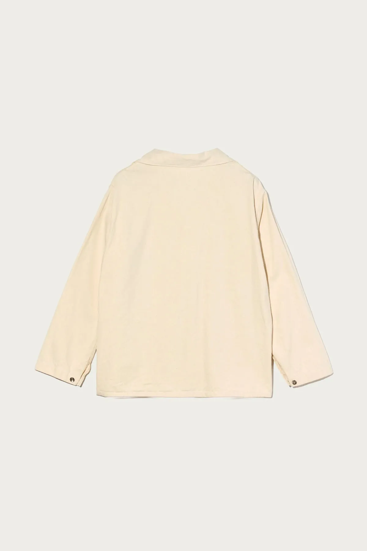 Utility Jacket - Natural 7oz Cotton HB Twill sold by Canoe Club product image thumbnail 2