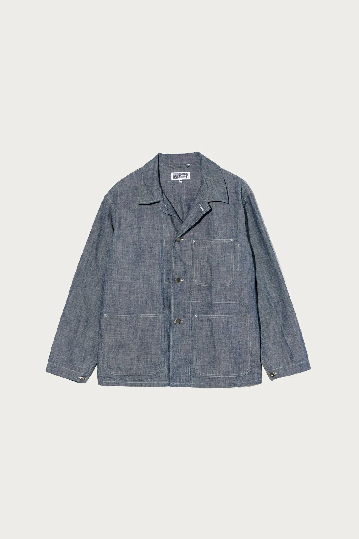 Utility Jacket - Indigo 10oz Sea Canvas sold by Canoe Club
