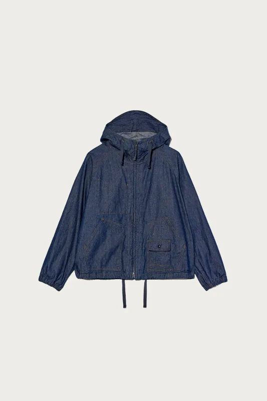 Deck Parka - Indigo Industrial 8oz Denim made by Canoe Club
