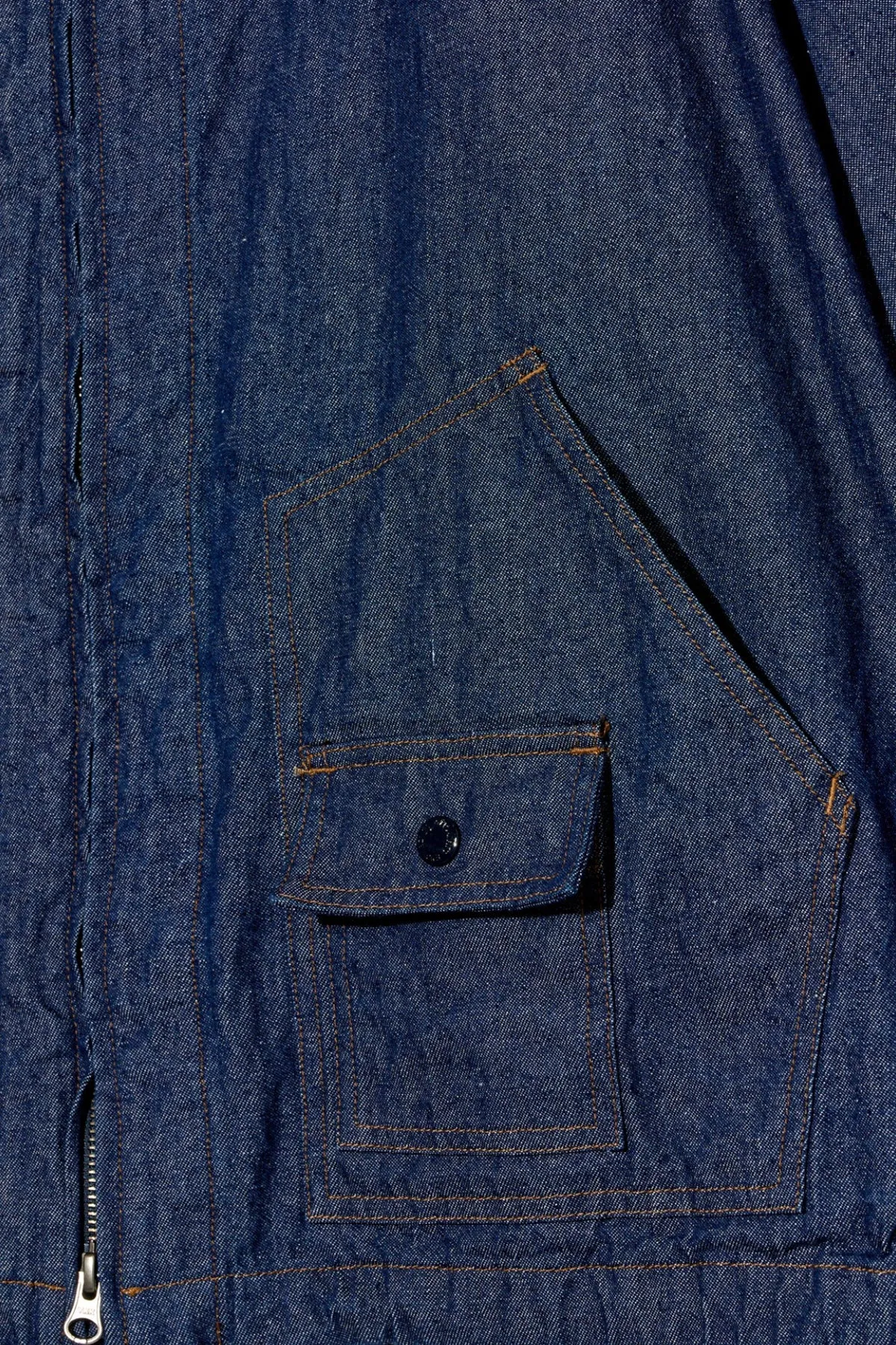 Deck Parka - Indigo Industrial 8oz Denim sold by Canoe Club product image thumbnail 3