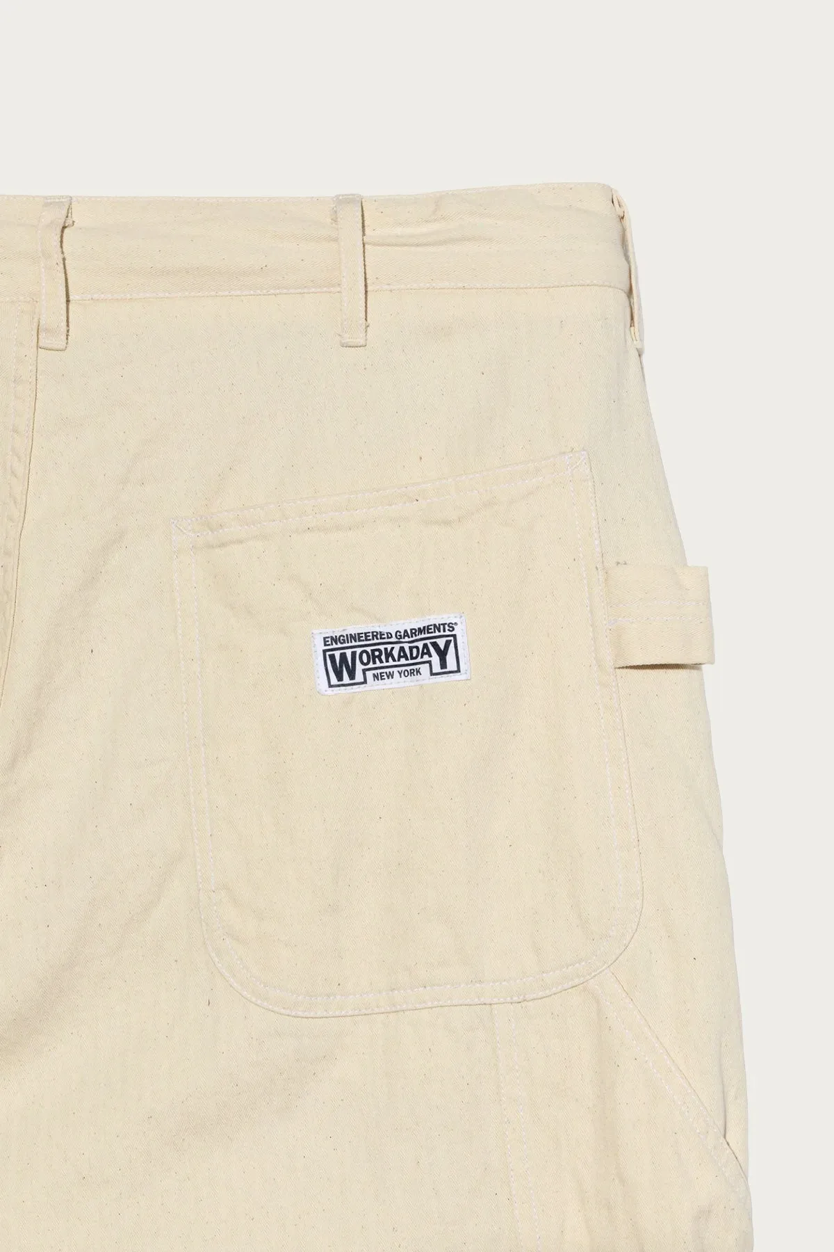 Painter Pant - Natural 7oz Cotton HB Twill sold by Canoe Club product image thumbnail 2