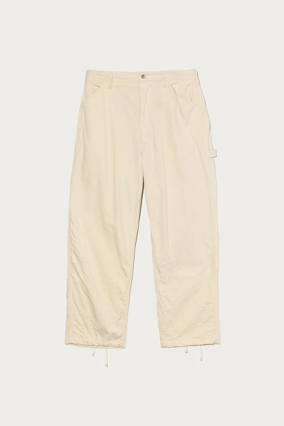 Painter Pant - Natural 7oz Cotton HB Twill sold by Canoe Club