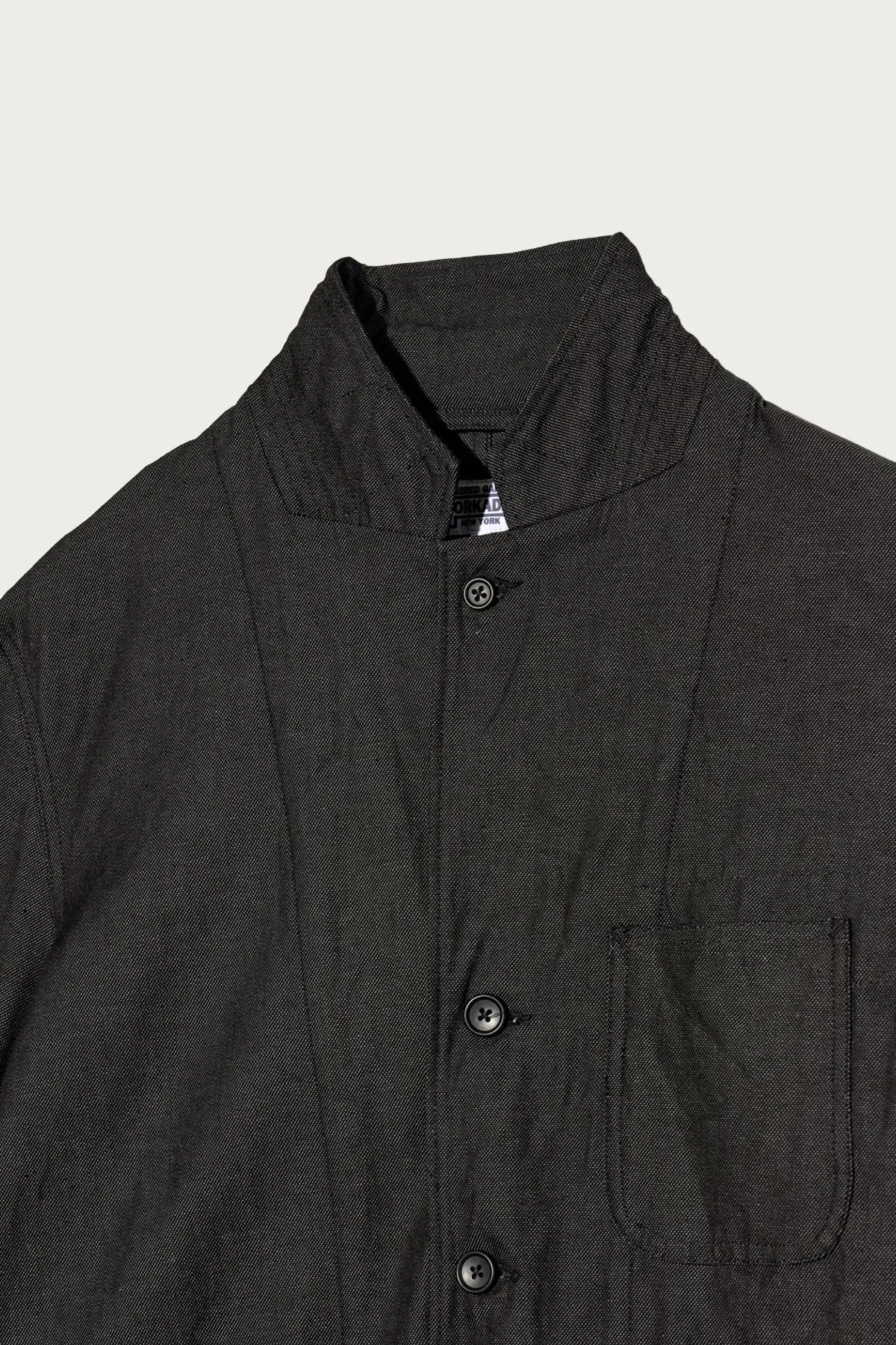 MED Blazer - Charcoal Cotton Heavy Oxford sold by Canoe Club product image thumbnail 3