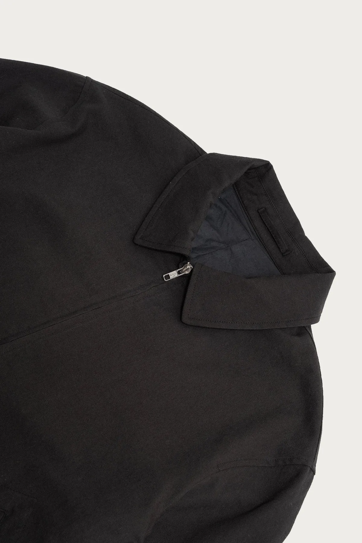 Site Jacket - Charcoal Cotton Wool Twill sold by Canoe Club product image thumbnail 2