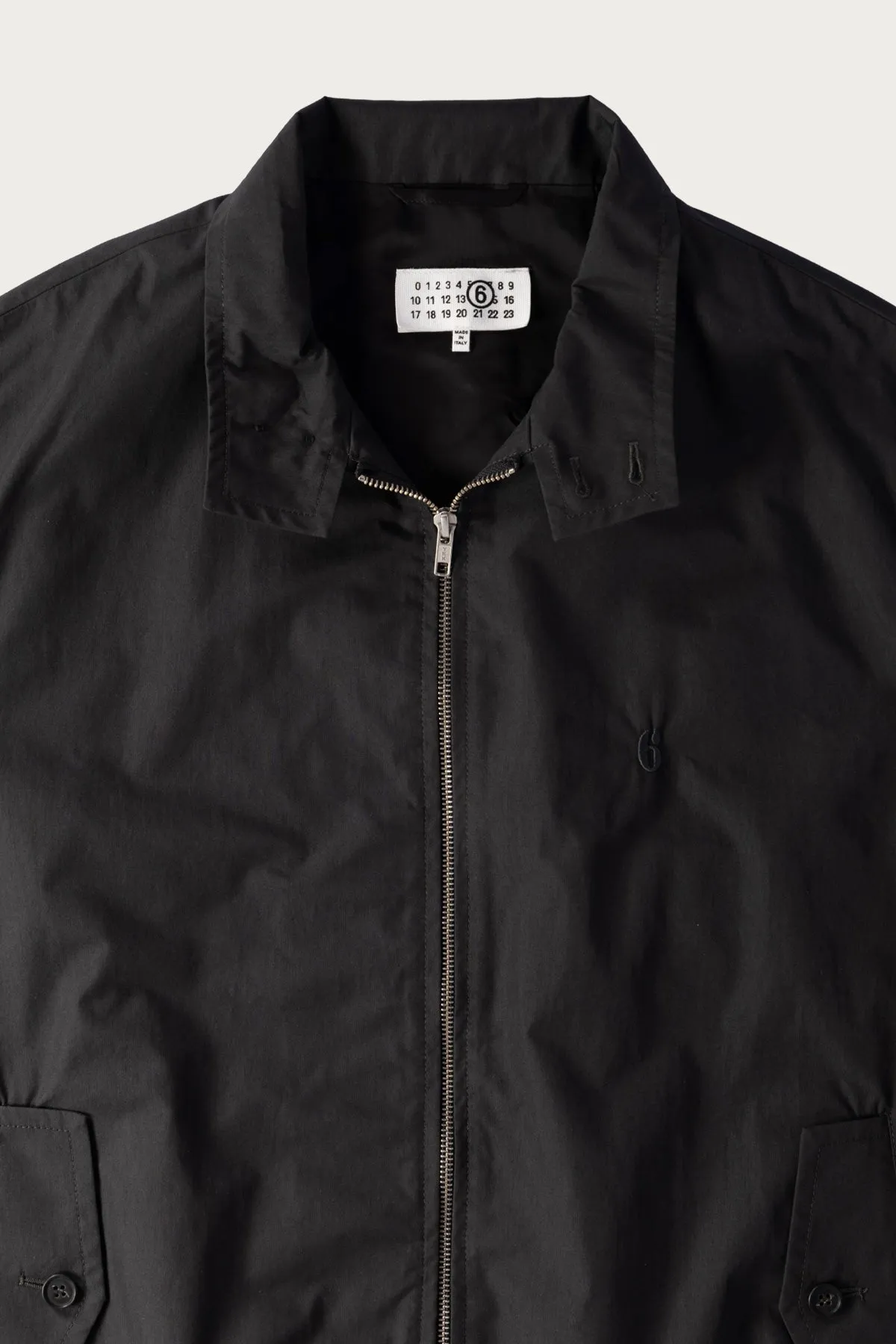 Numerical 6 Harrington Jacket - Black sold by Canoe Club product image thumbnail 2