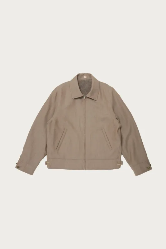 Lot. 306 Cossack Jacket - Melange Beige made by Taiga Takahashi Mens