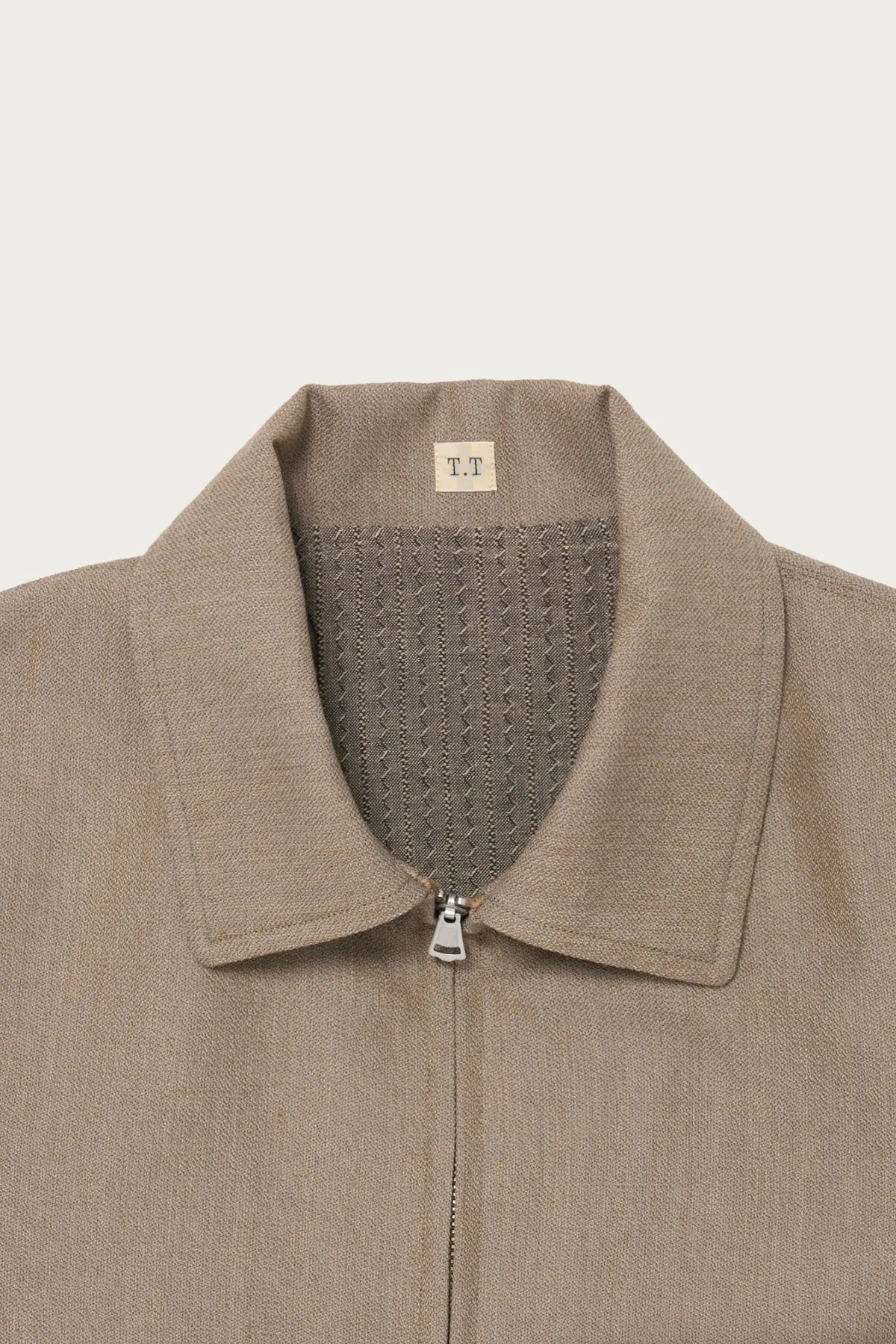 Lot. 306 Cossack Jacket - Melange Beige sold by Canoe Club product image thumbnail 3