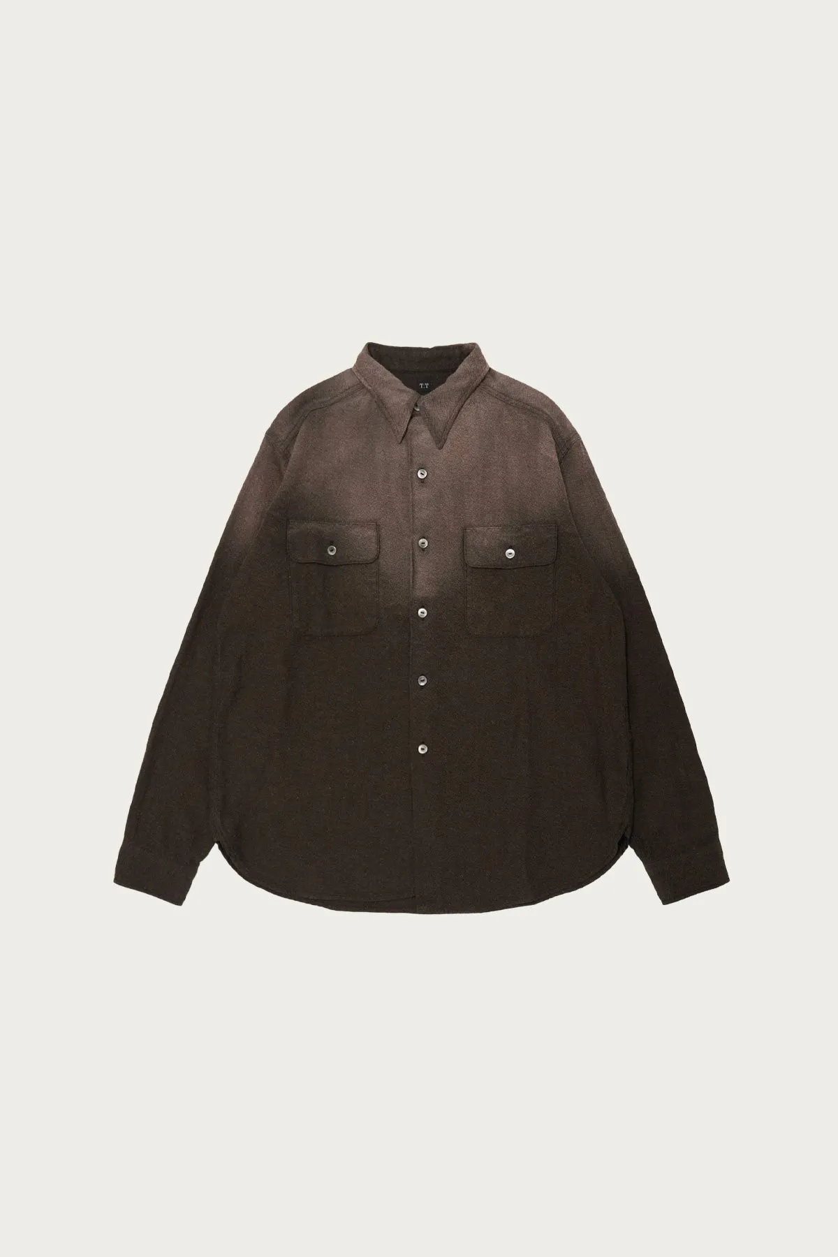 Lot. 117 Work Shirt - Faded Brown sold by Canoe Club