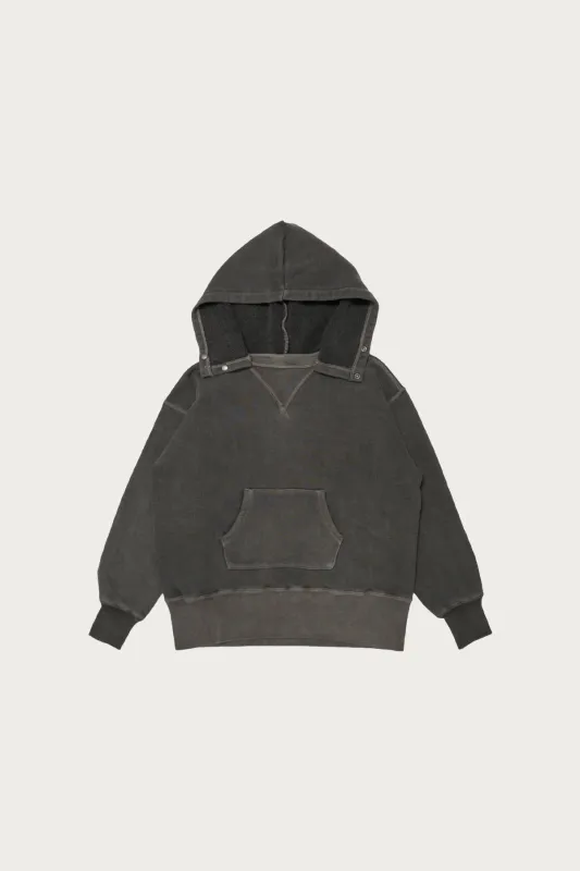 Lot. 620 After Hooded Sweat Shirt - Sumi made by Taiga Takahashi Mens