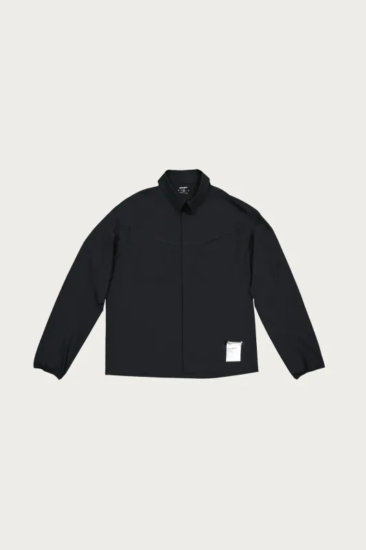 Peaceshell River Shirt - Black made by Satisfy Running