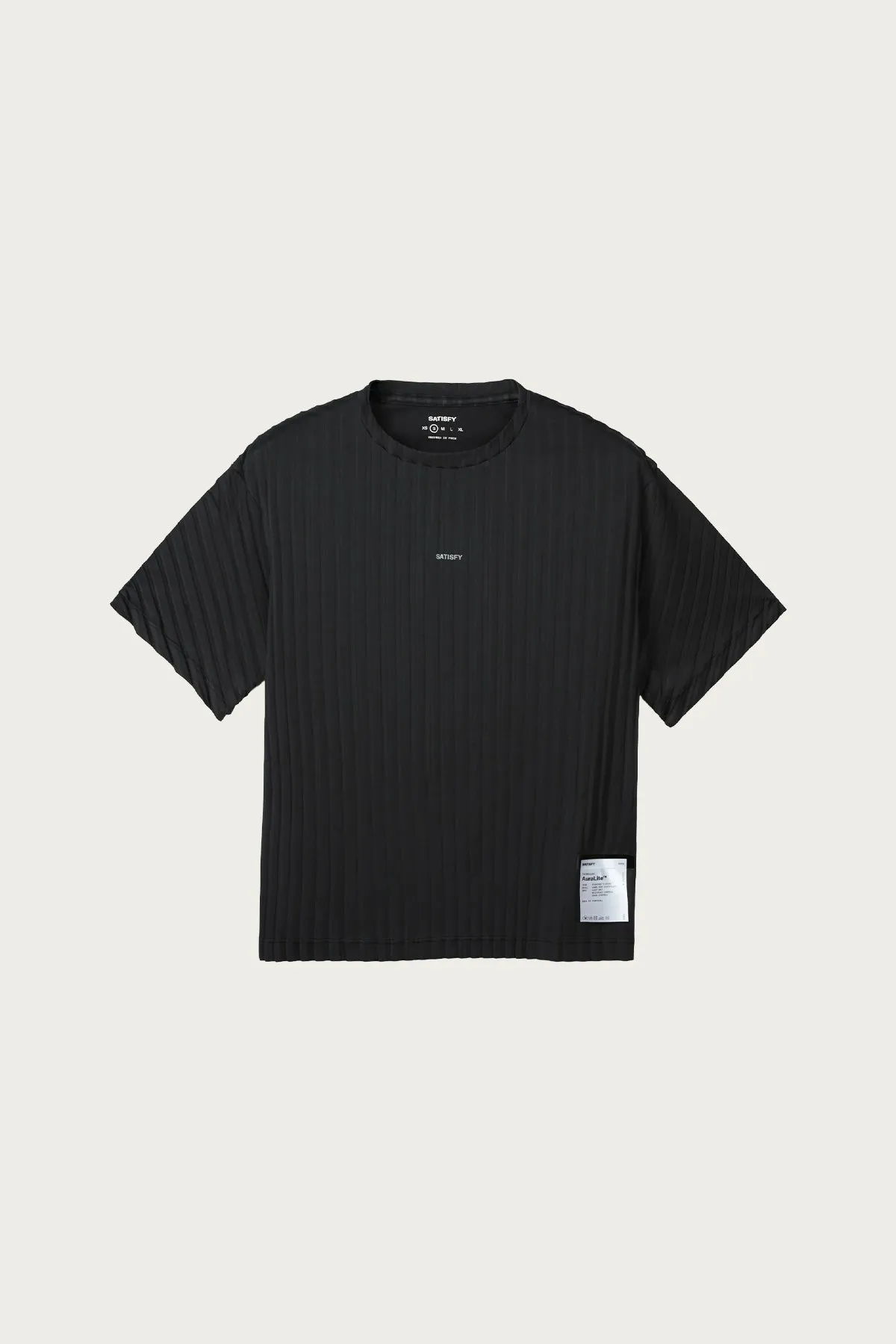 Auralite Pleated T-Shirt - Black SA sold by Canoe Club