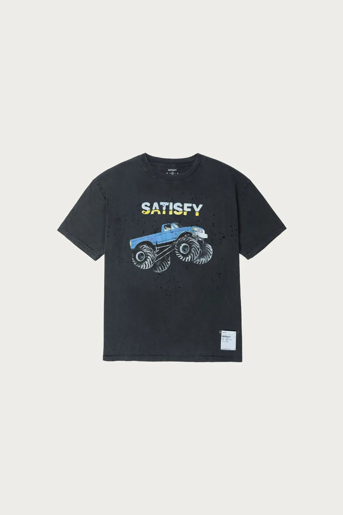 Mothtech T-Shirt - Aged Black (Big Truck) sold by Canoe Club