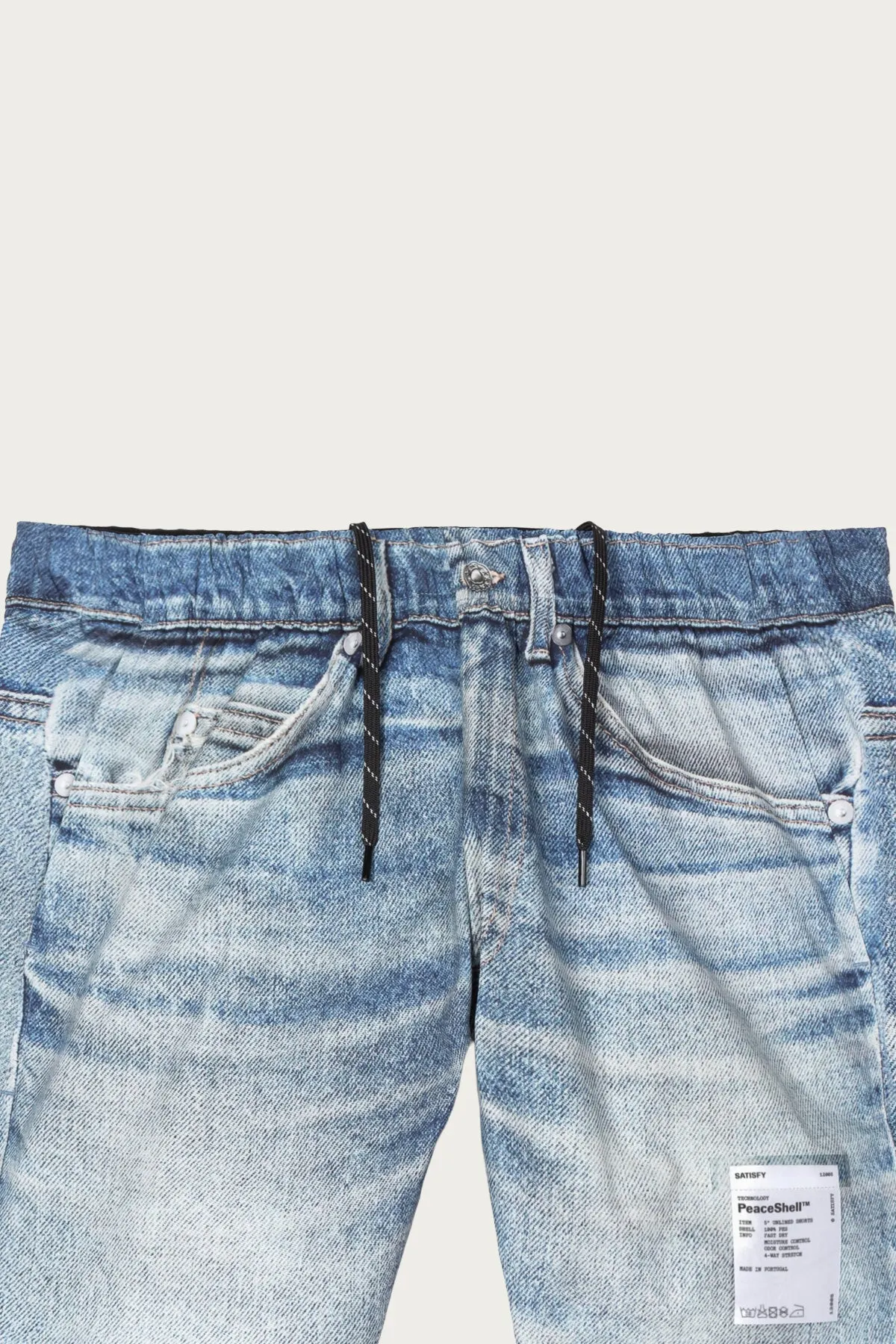 PeaceShell 5" Unlined Shorts - Digital Denim sold by Canoe Club product image thumbnail 2