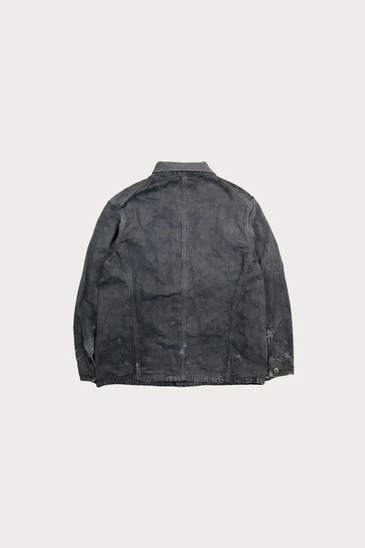 2053VE Tent Cloth Chore Jacket Vintage Effect - Faded Black sold by Canoe Club product image thumbnail 2