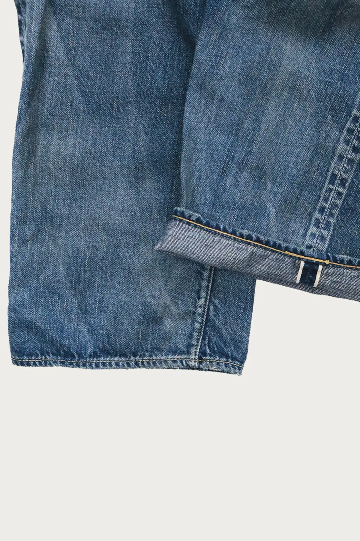 WWII Model 11.5oz Denim Pants HW Master of Reality - Indigo Blue sold by Canoe Club product image thumbnail 4