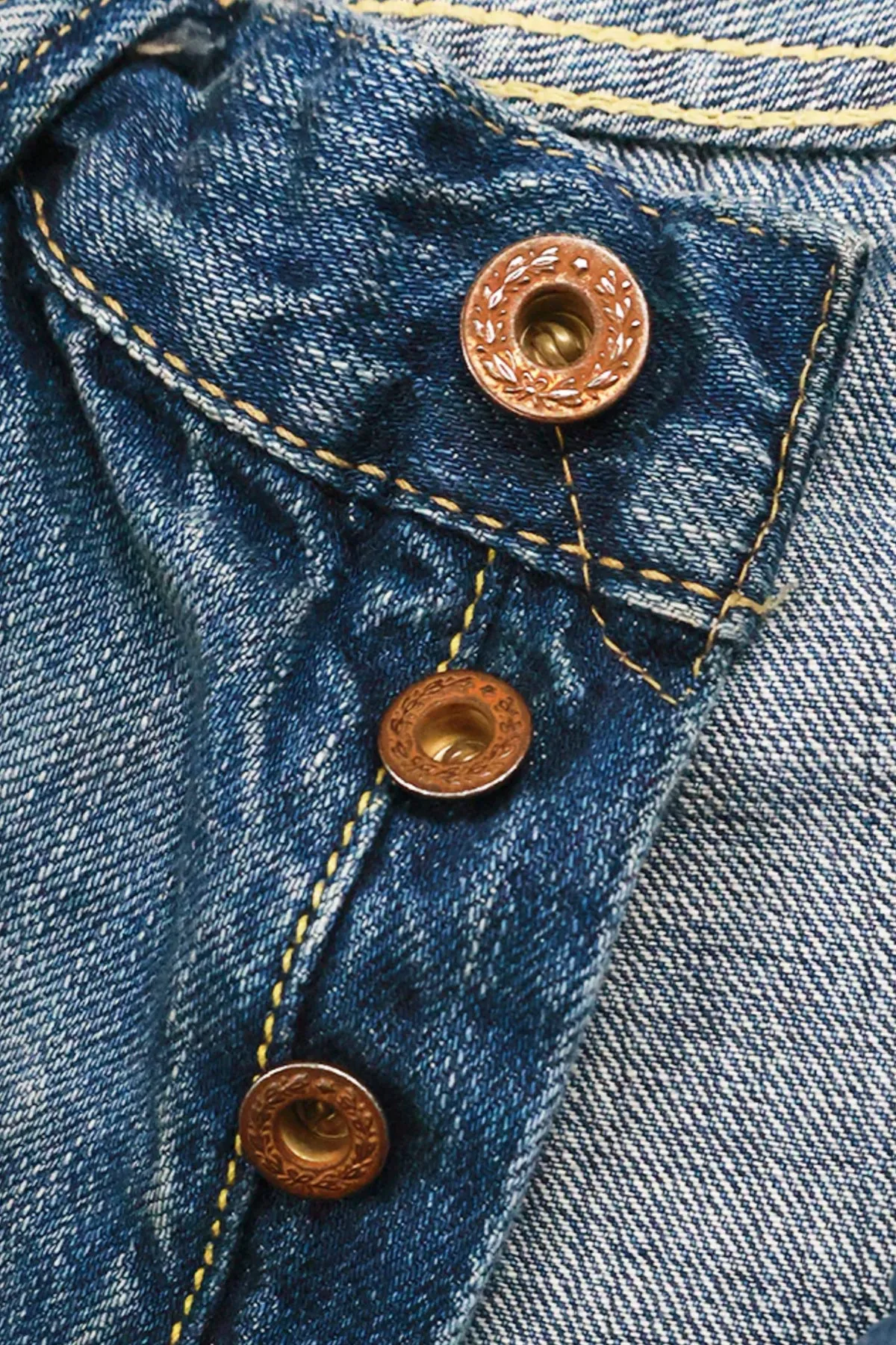 WWII Model 11.5oz Denim Pants HW Master of Reality - Indigo Blue sold by Canoe Club product image thumbnail 3