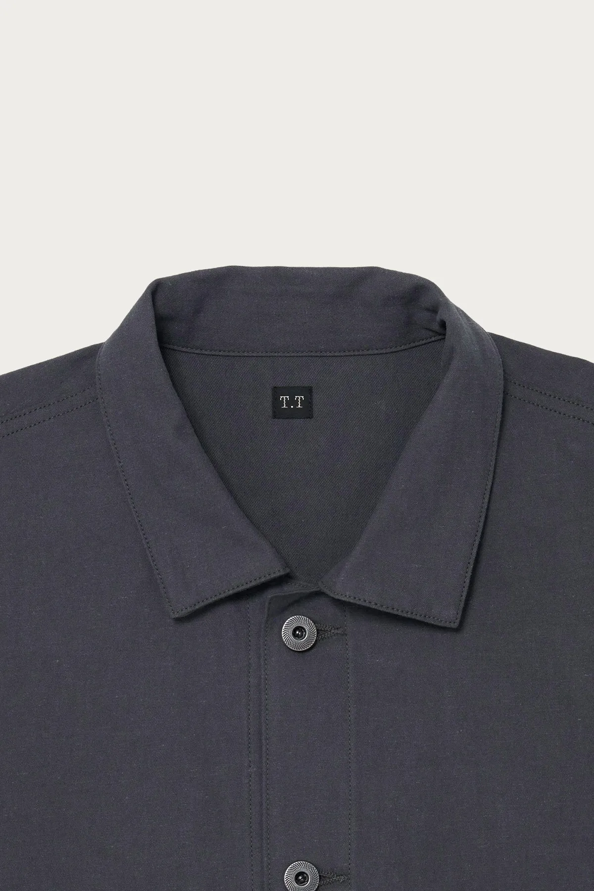 Lot. 303 Coverall Jacket - Charcoal sold by Canoe Club product image thumbnail 3
