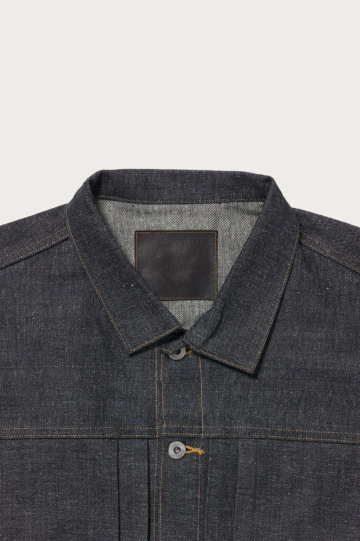 Lot. 703 Denim Jacket c. 1920's - Raw Indigo sold by Canoe Club product image thumbnail 3