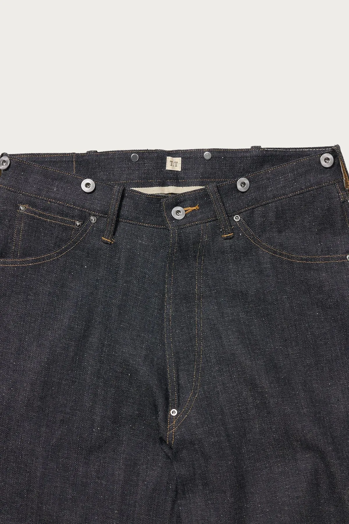 Lot. 704 Denim Trousers c. 1920's - Raw Indigo sold by Canoe Club product image thumbnail 3