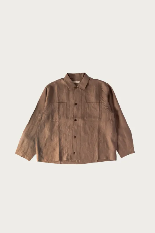 Boxy Shirt - Powder made by Canoe Club