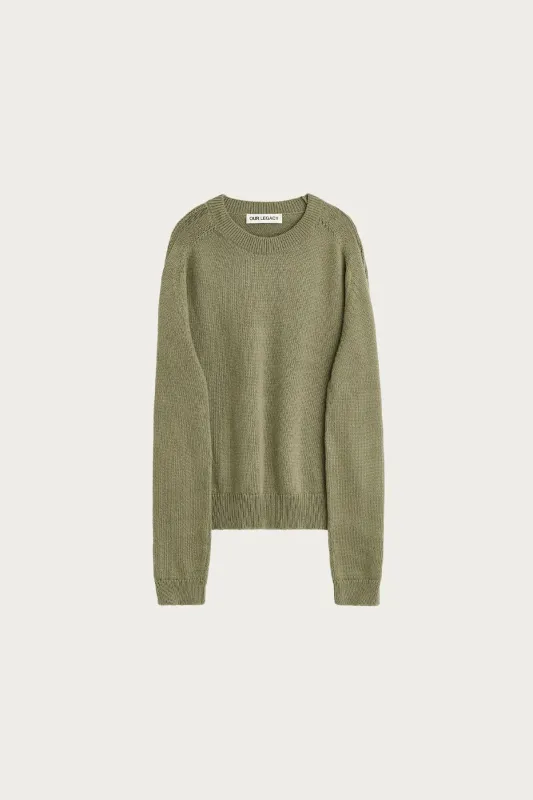 True Roundneck - Slate Grey Cloud Cotton made by Our Legacy