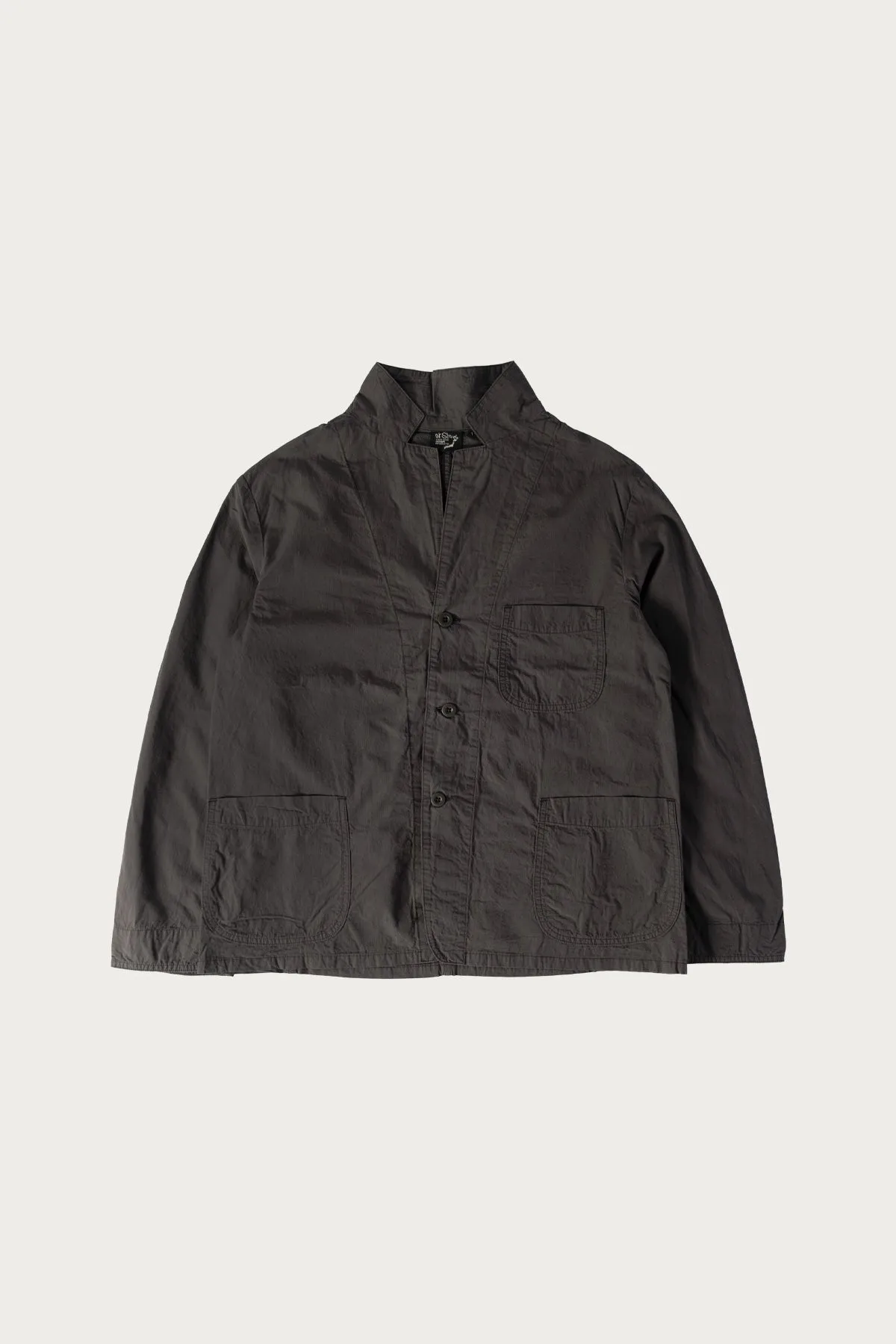 Simple Light Jacket - Charcoal Grey sold by Canoe Club