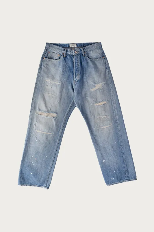 HL Repair Denim - Damaged Worn made by Herill