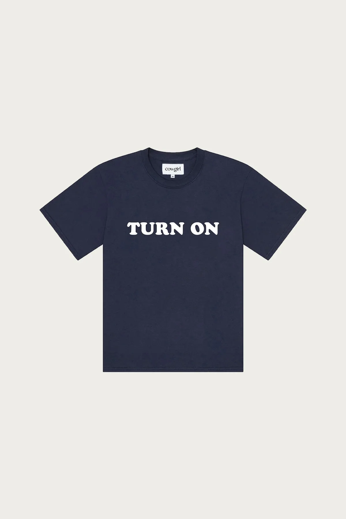 Turn On, Drop Out T-Shirt - Dark Navy sold by Canoe Club