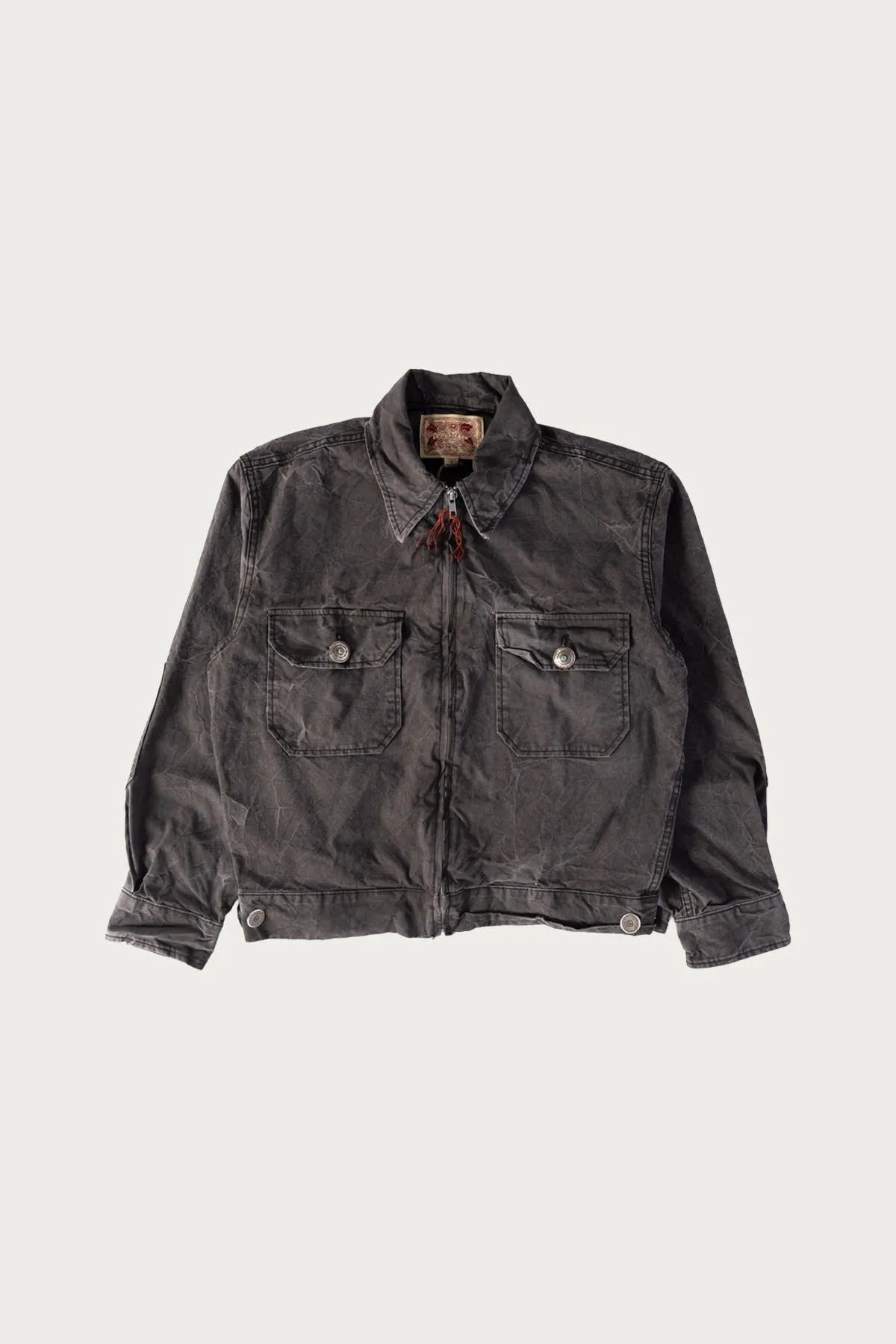 Wrenchin' Jacket - Washed Black sold by Canoe Club