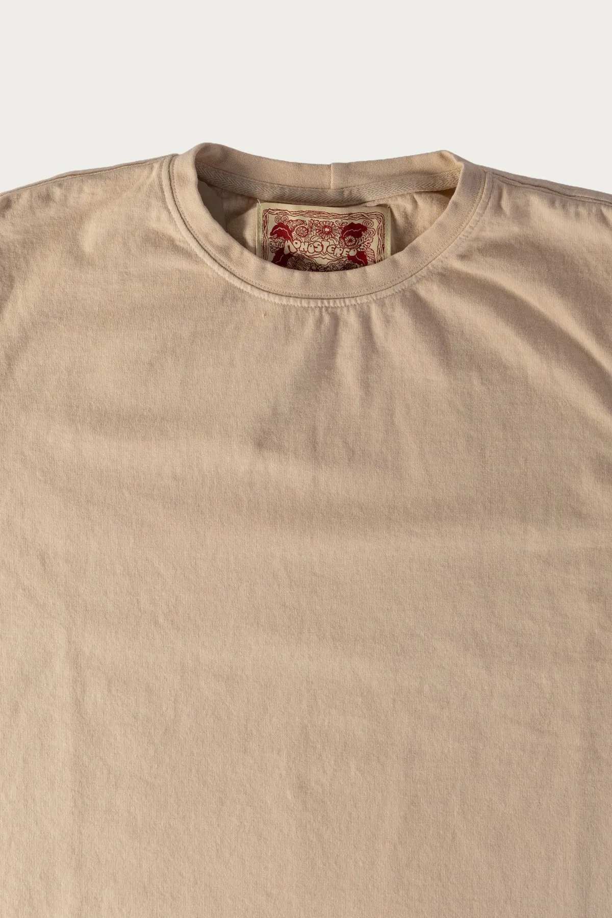 On The Farm Raw Hem Tee - Natural sold by Canoe Club product image thumbnail 2