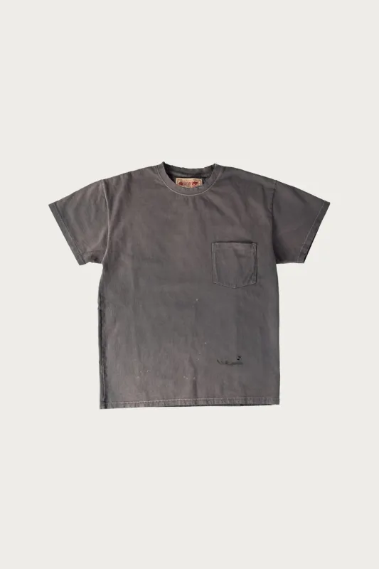 The Workin Tee - Washed Black made by Canoe Club