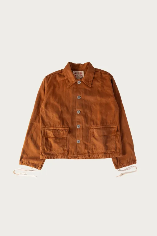 Community of Lovers Jacket - Suede Brown made by Canoe Club