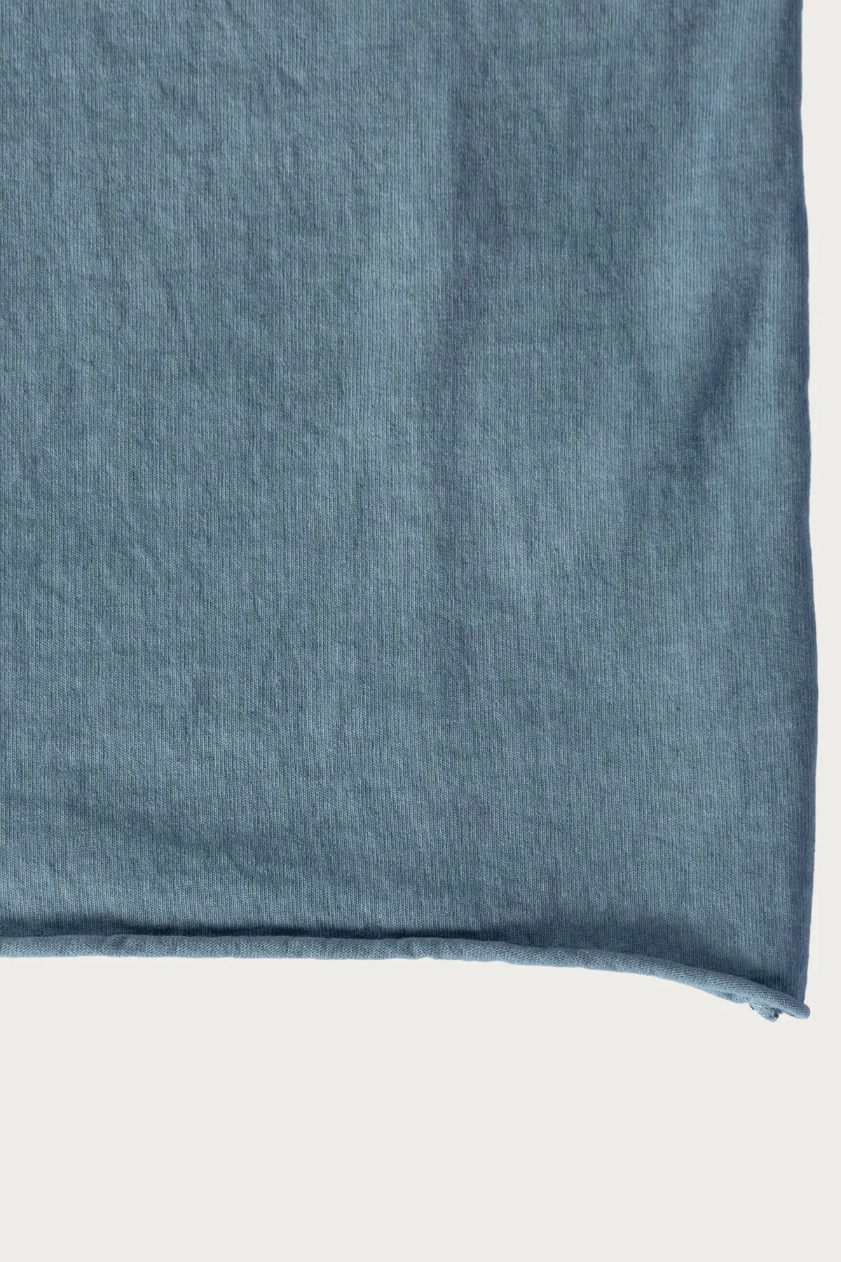 On The Farm Raw Hem Tee - High Tide Blue sold by Canoe Club product image thumbnail 3