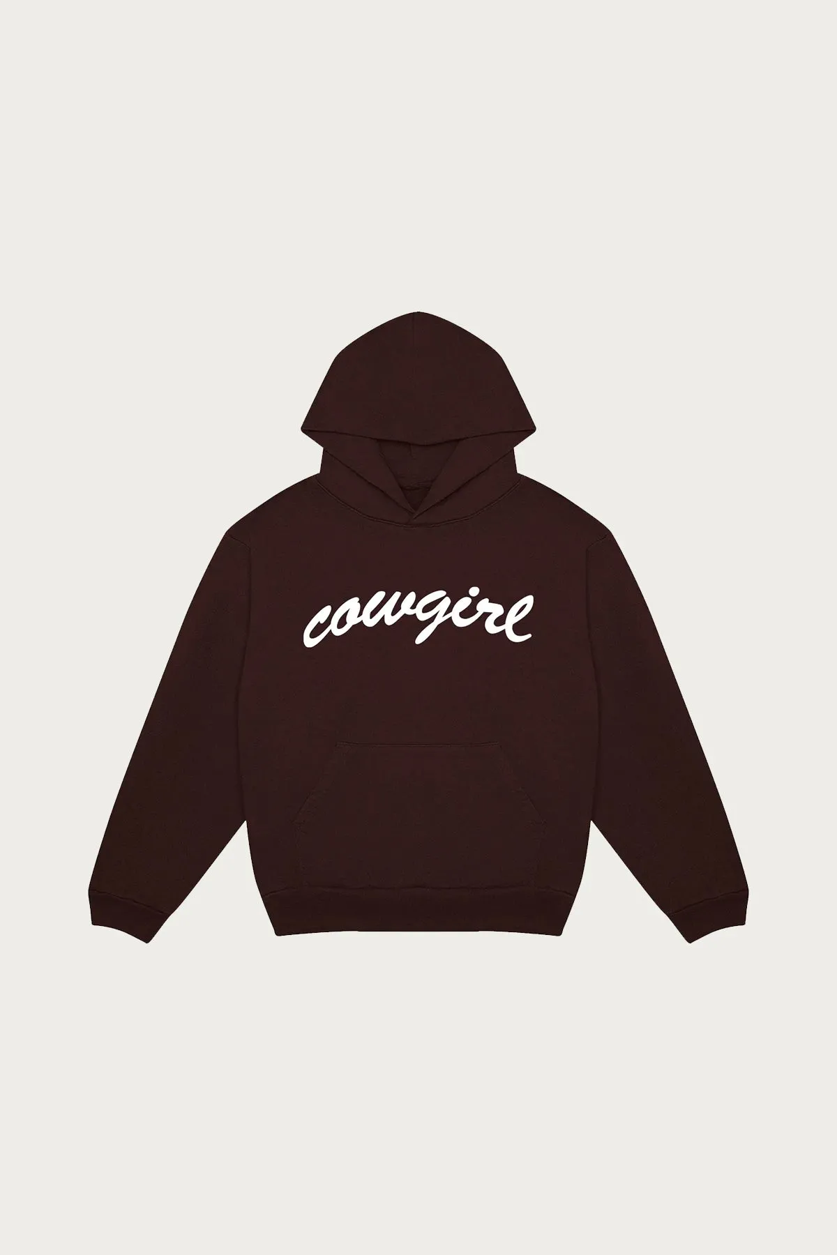 Big Script Hoodie - Chocolate Brown sold by Canoe Club