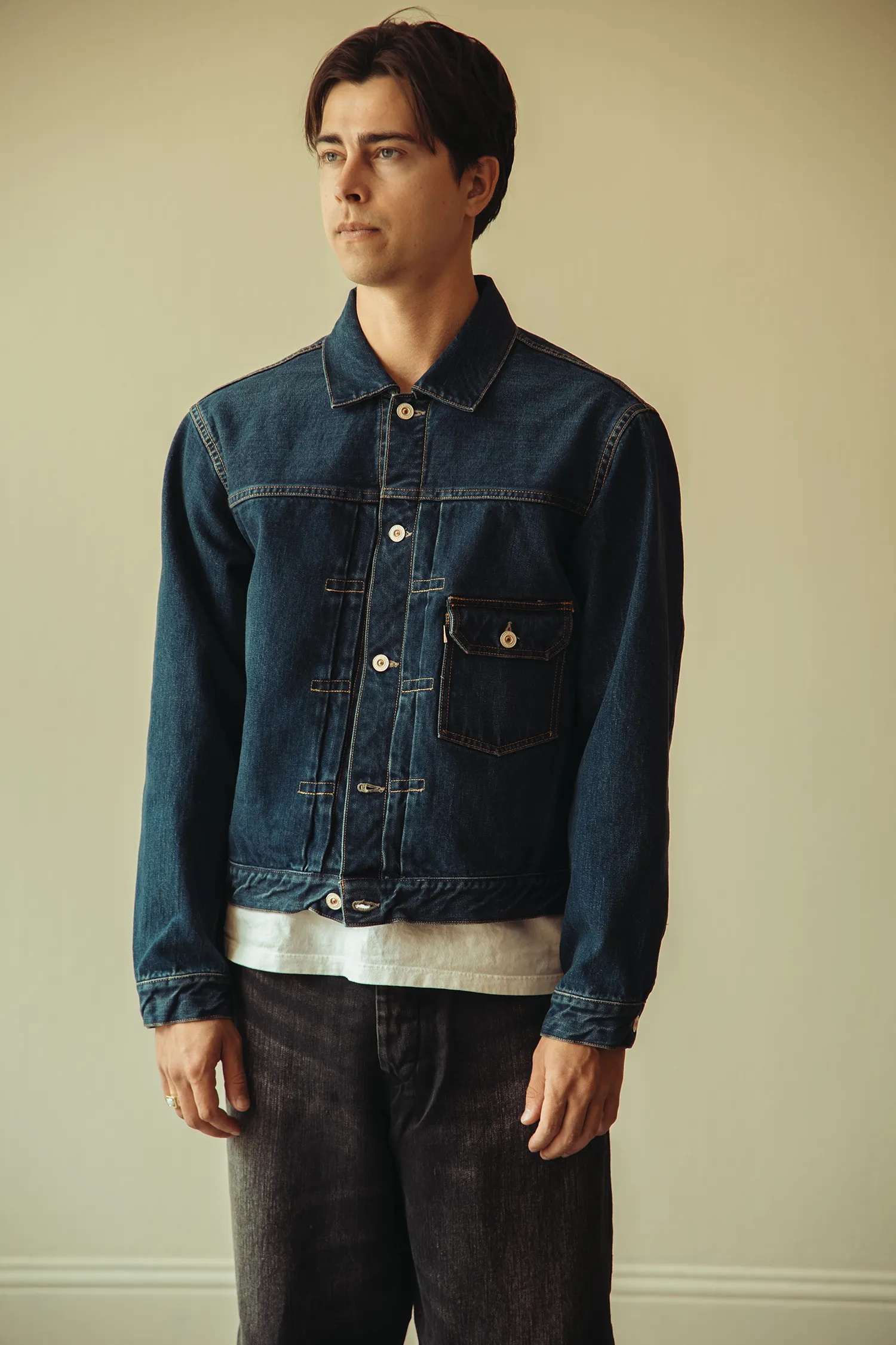 HONAI Suvindenim Jacket - Vintage Worn sold by Canoe Club product image thumbnail 2