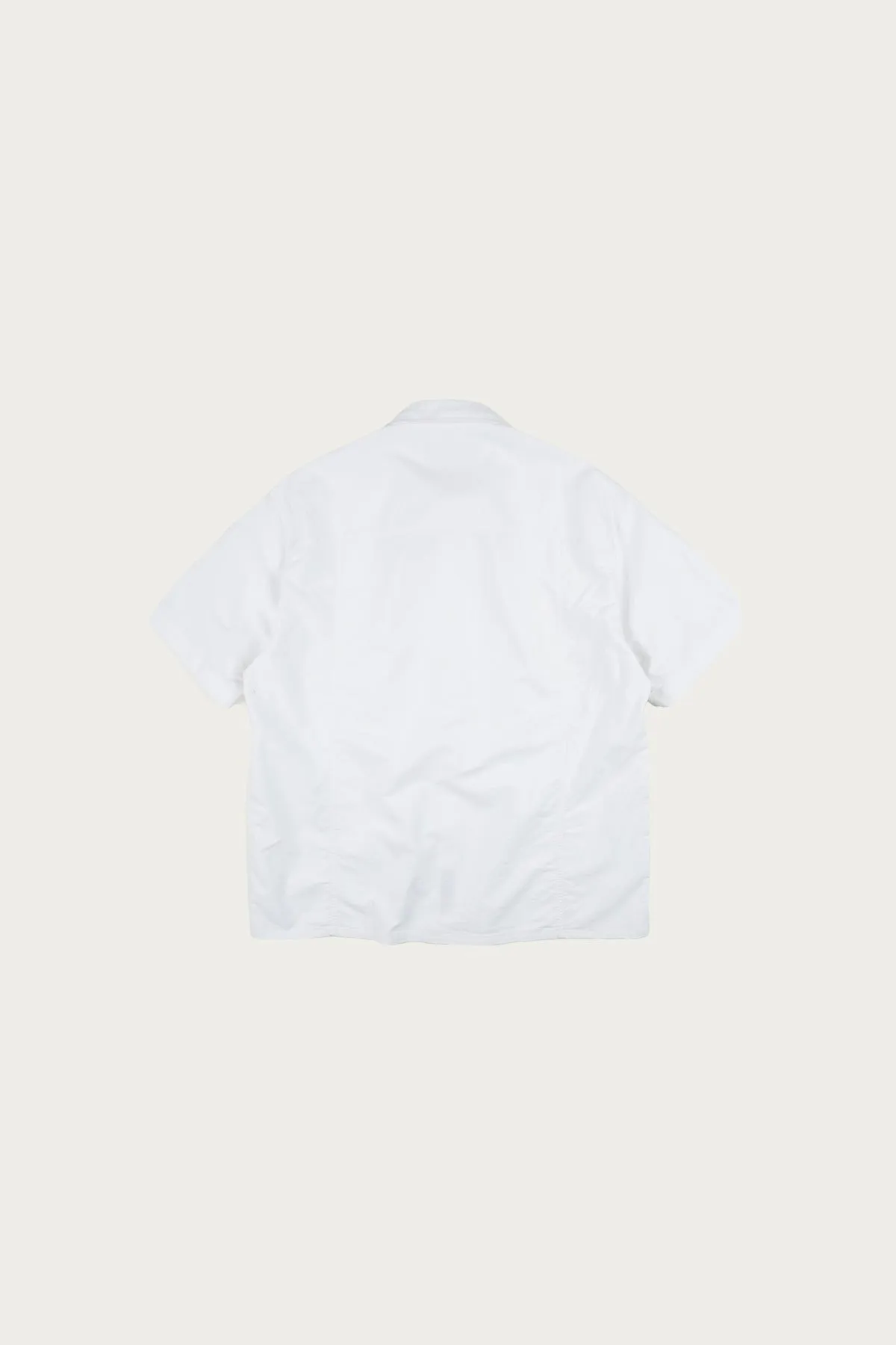 Chambray Big Pocket Half Shirt - White sold by Canoe Club product image thumbnail 2