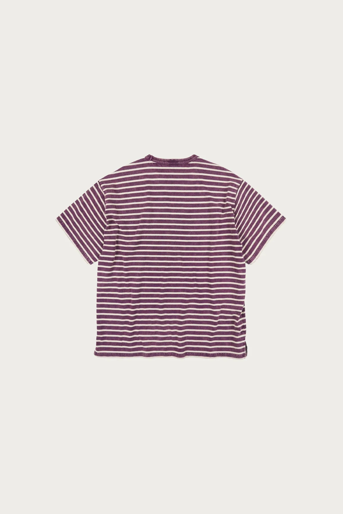 Vintage Faded Stripe Half Tee - Purple sold by Canoe Club product image thumbnail 2