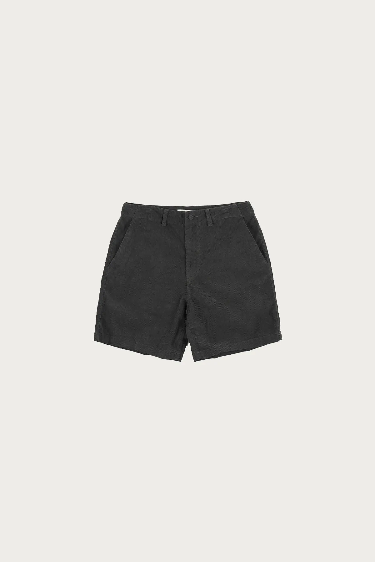 Corduroy Comfort Shorts - Charcoal sold by Canoe Club
