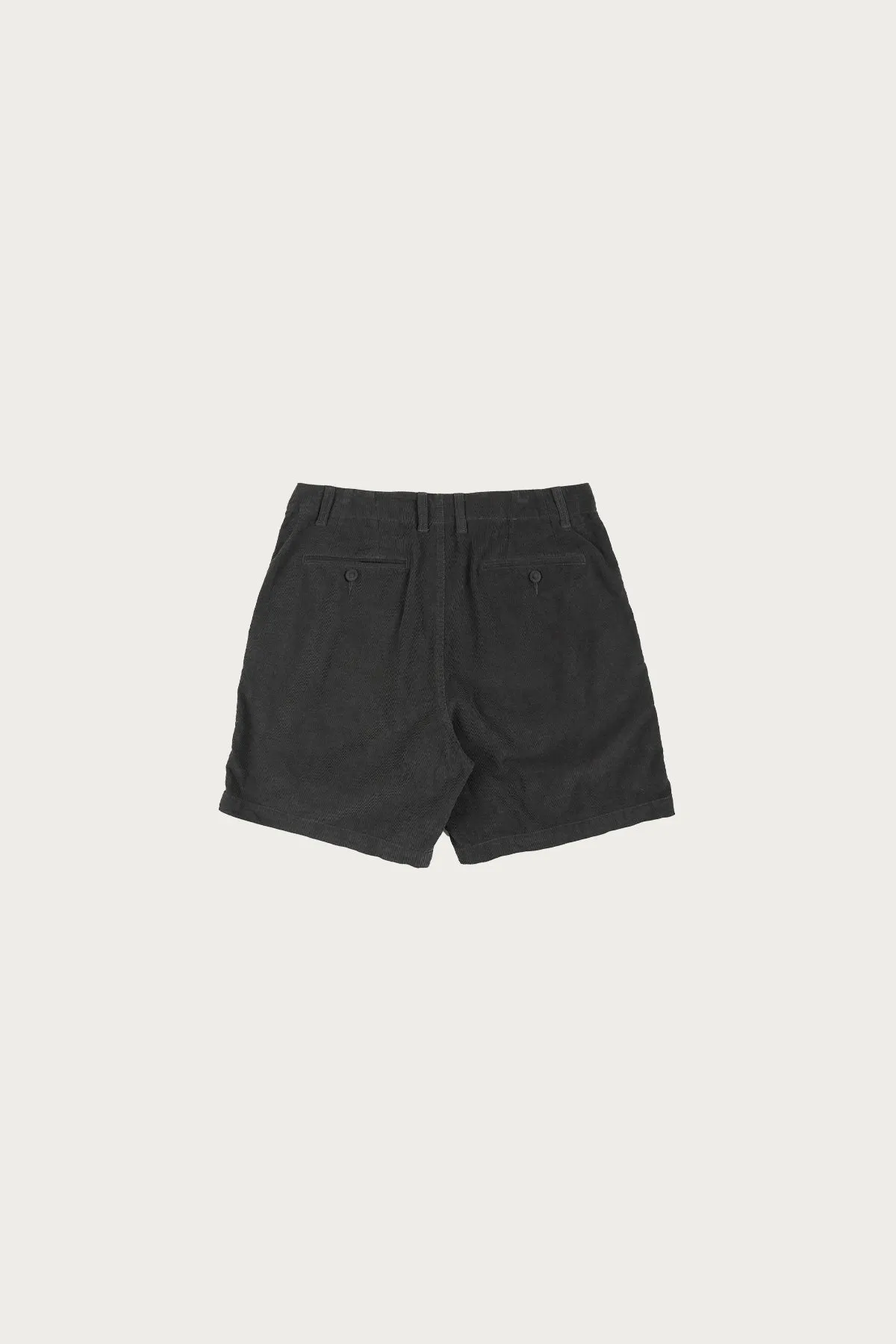 Corduroy Comfort Shorts - Charcoal sold by Canoe Club product image thumbnail 2
