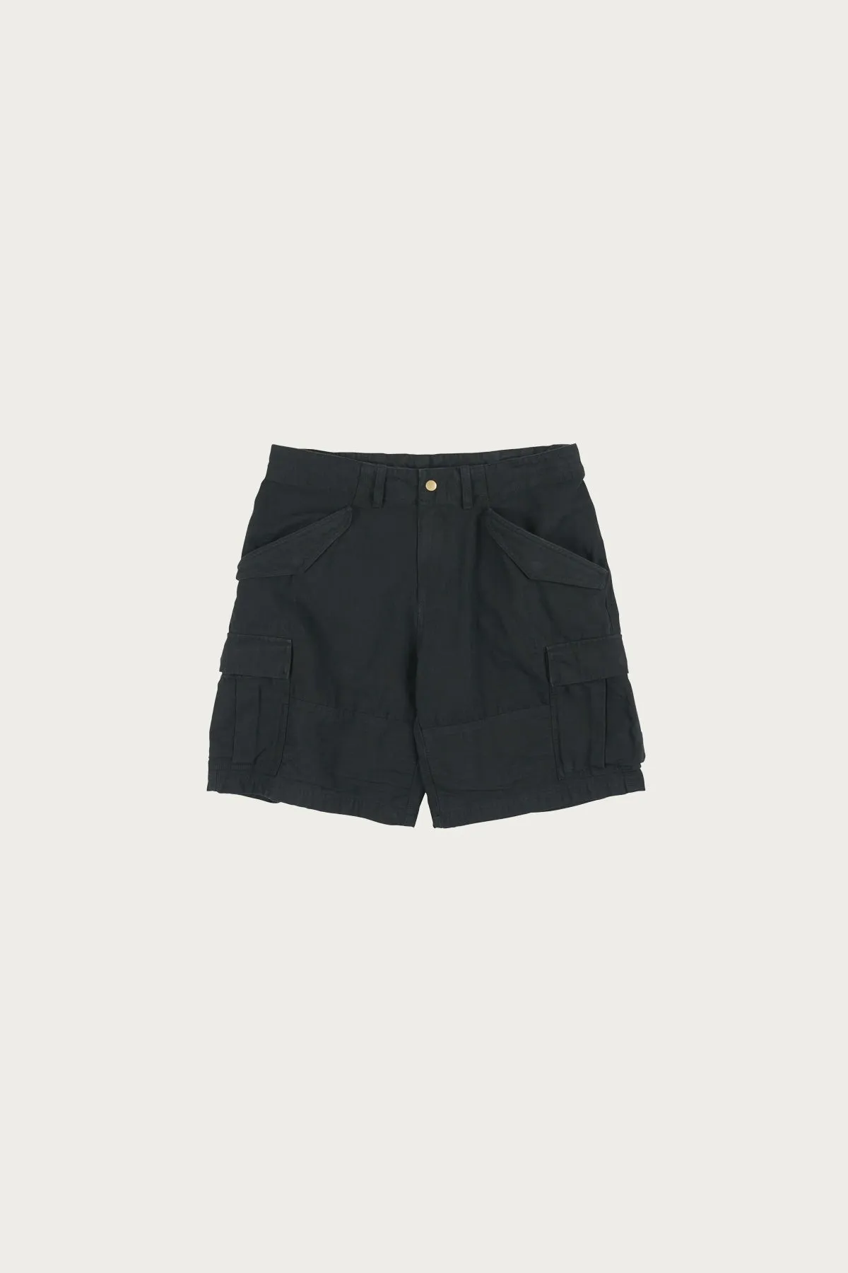 Canvas Essential Cargo Shorts - Black sold by Canoe Club