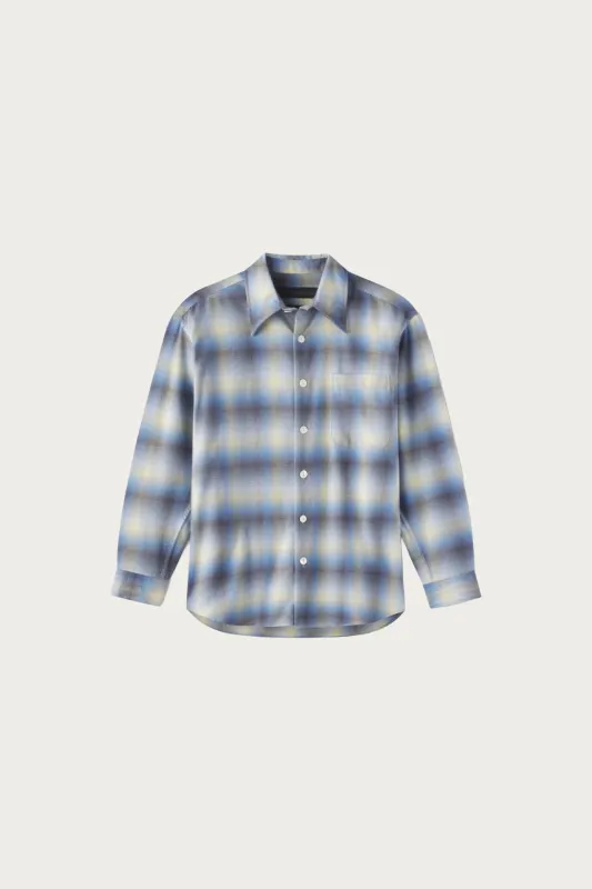Shadow Flannel - Blue made by Canoe Club