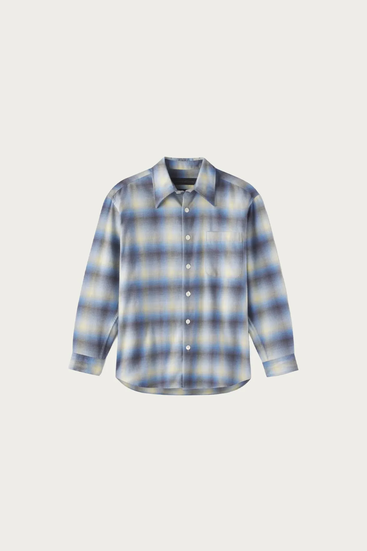 Shadow Flannel - Blue sold by Canoe Club