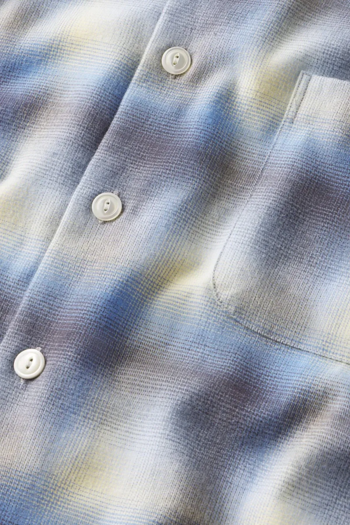 Shadow Flannel - Blue sold by Canoe Club product image thumbnail 3