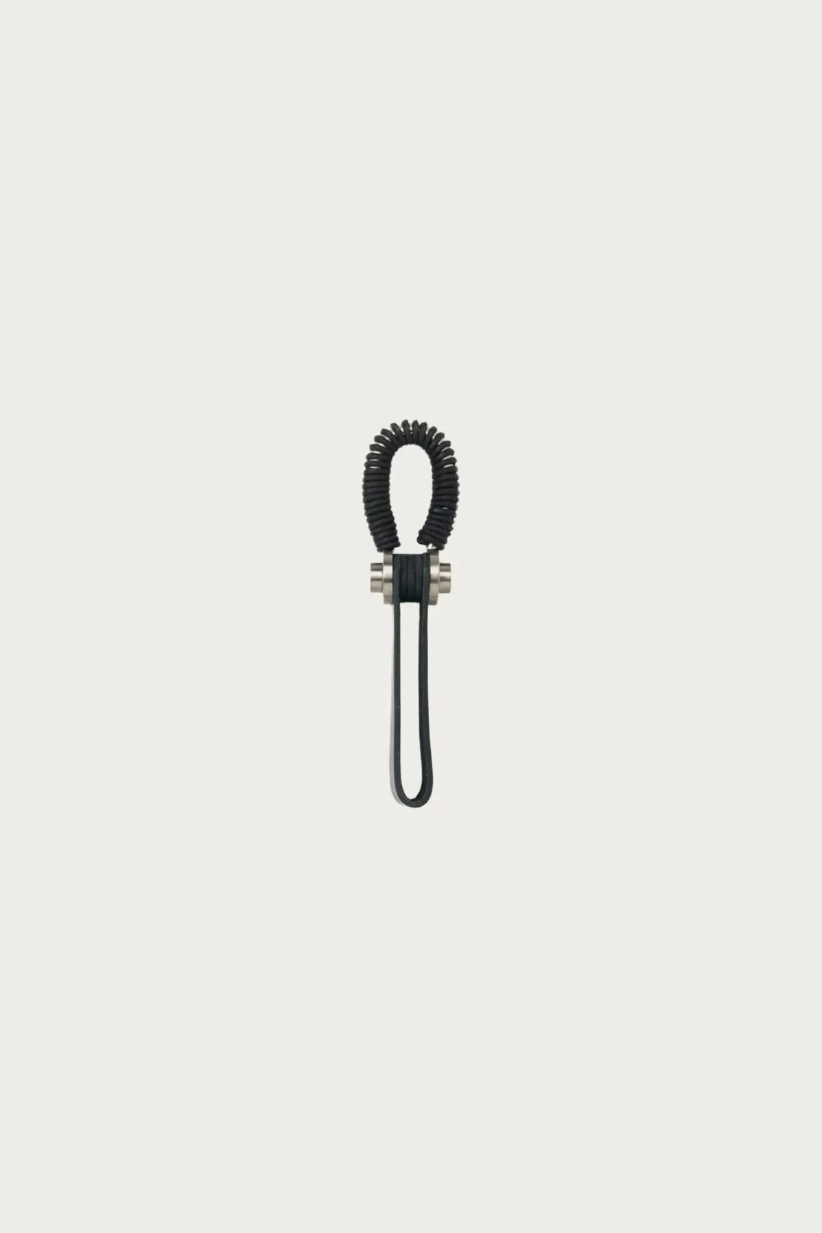 Leather Key Shackle - Black sold by Canoe Club product image thumbnail 2