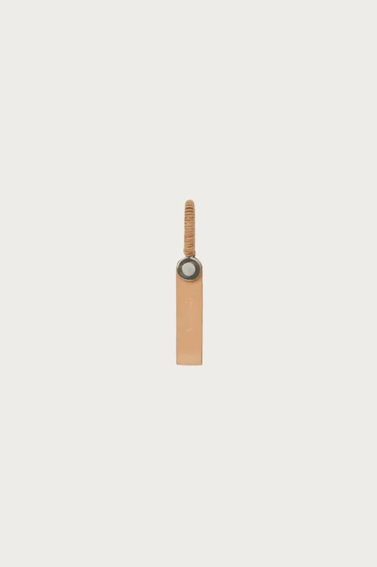 Leather Key Shackle - Natural made by Hender Scheme