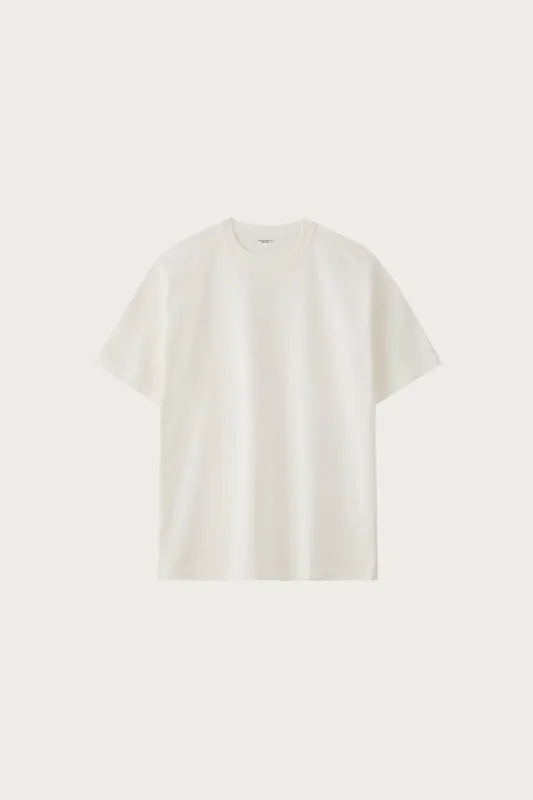 Athletic S/S Top - Off White made by Canoe Club