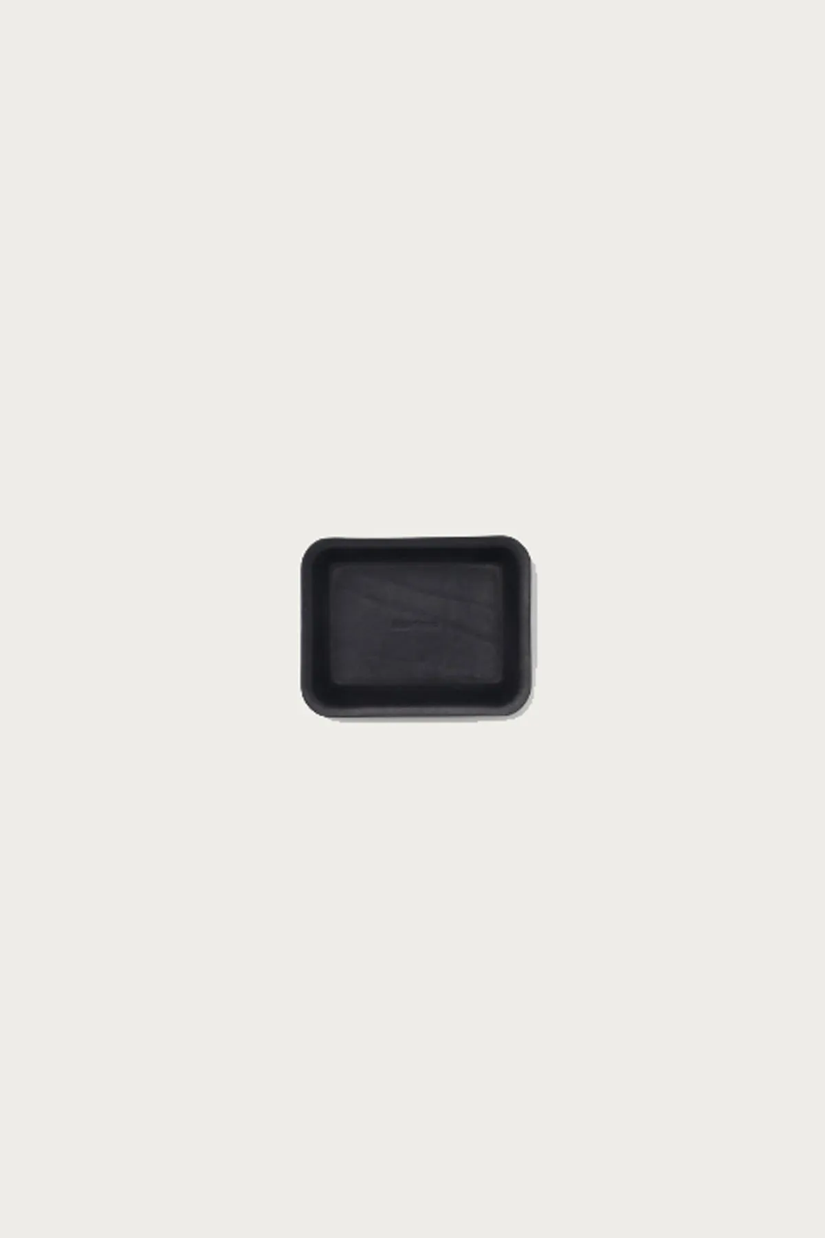 Small Leather Tray - Black sold by Canoe Club