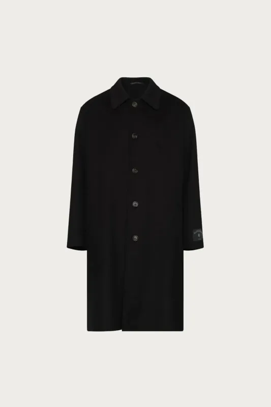 Double-Faced Wool Coat - Black made by Maison Margiela