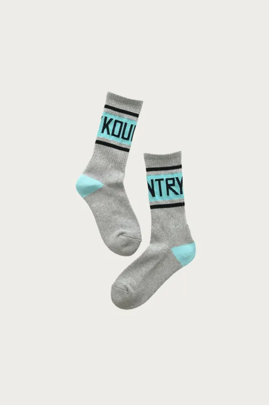 144 Yarns KOUNTRY Socks - Top Grey made by Kapital